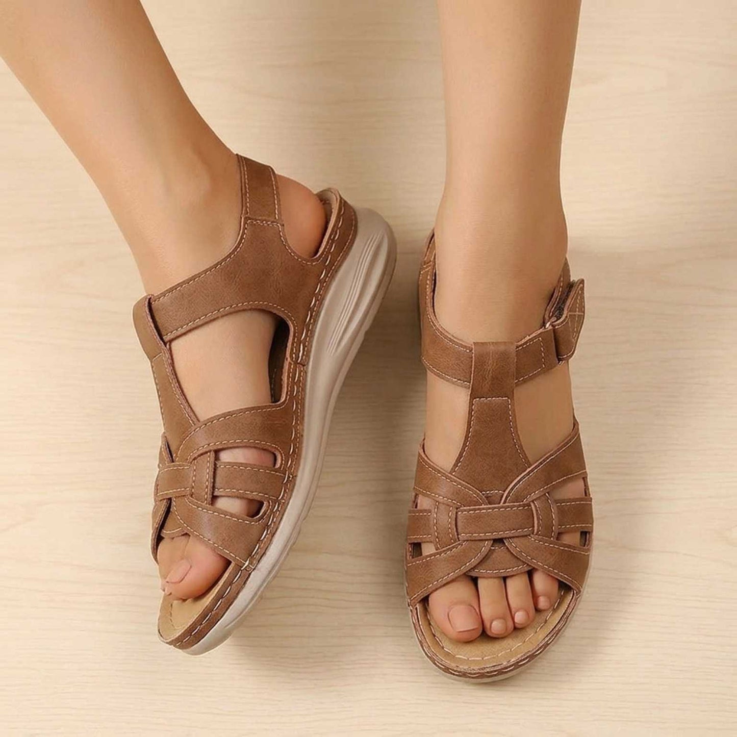Rosenau™ | Orthopädische Leder Sandalen