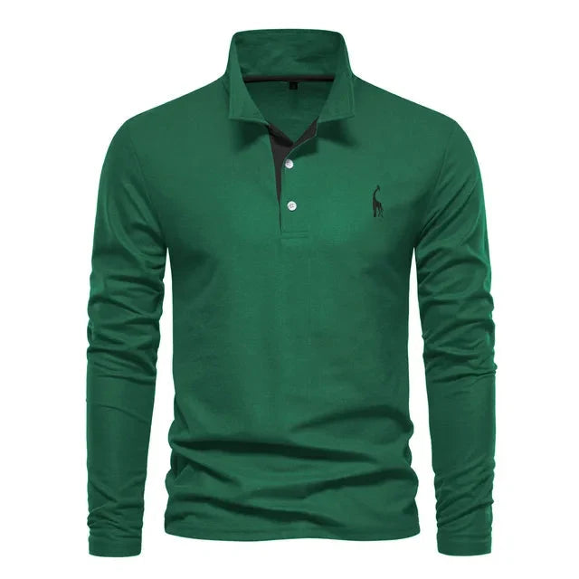Richard | Refined Cotton Polo Shirt Casual Style for Men