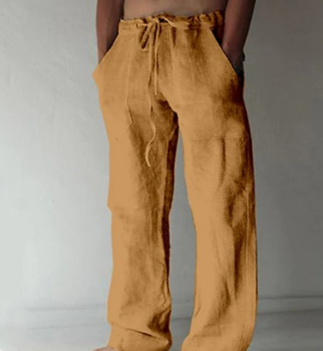 Austin | Lightweight Relaxed Linen Trousers