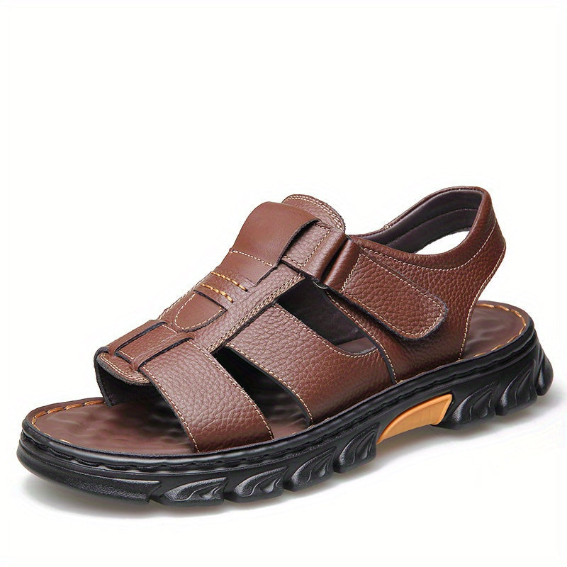 Rosenau | Herren Leder Sandalen