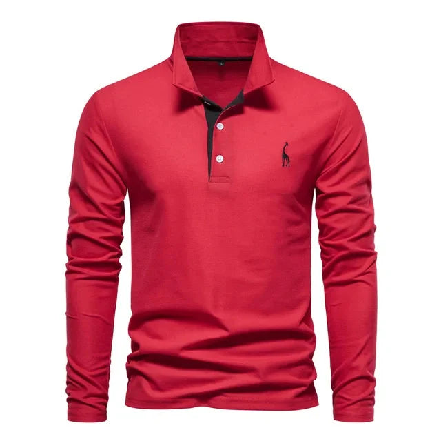 Richard | Refined Cotton Polo Shirt Casual Style for Men