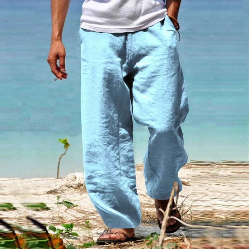 Calvin | Lightweight Relaxed Classic Linen Pant