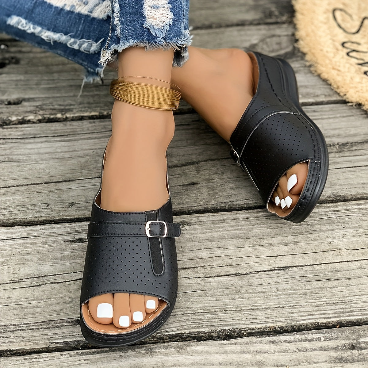 Rosenau™ | Orthopädische Wedge Sandalen