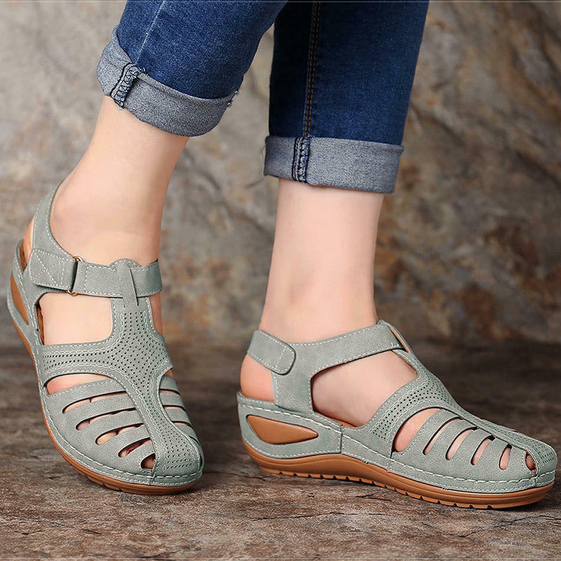Rosenau | Orthopädische Plattform Sandalen