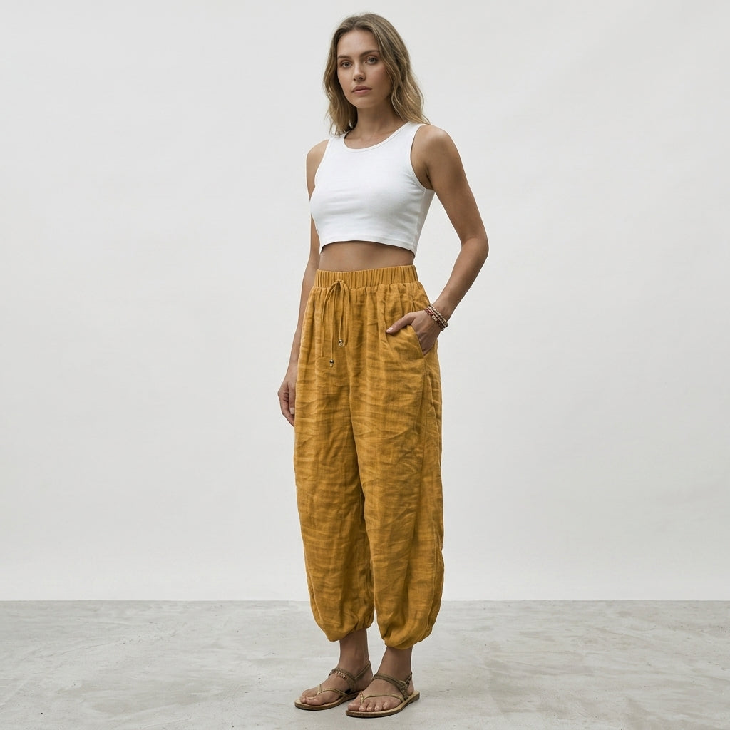 Elara Linen Pants