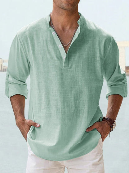 Robert | Relaxed Linen Blend Shirt
