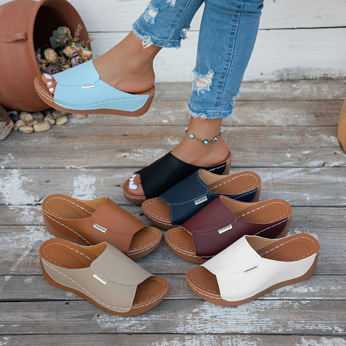 Rosenau™ | Sandalen mit Fußgewölbeunterstützung