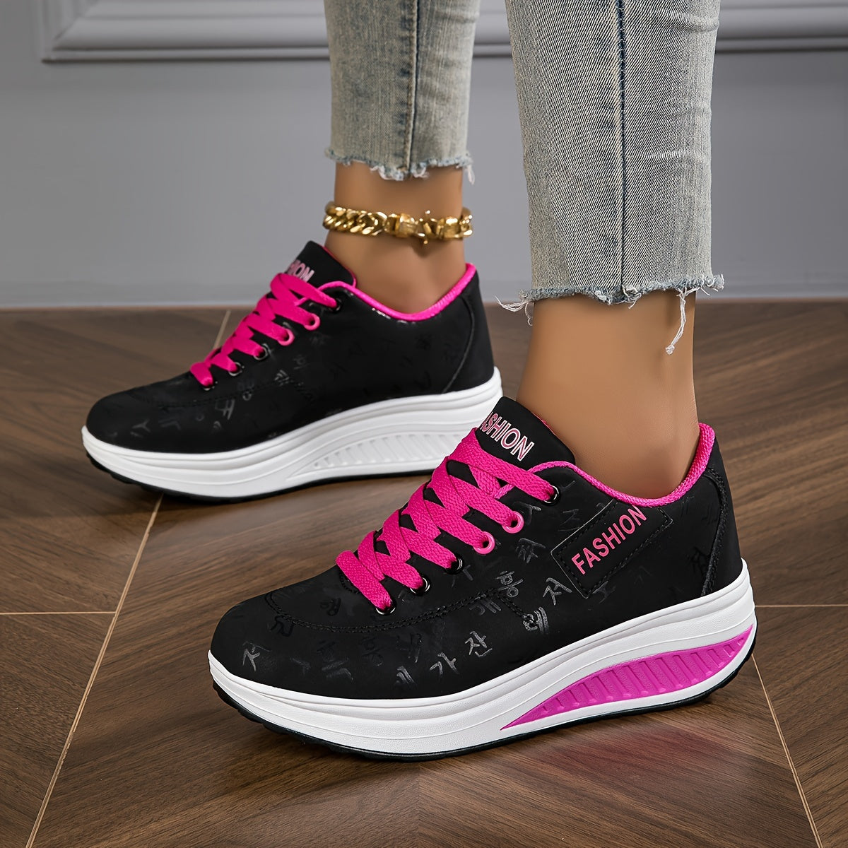 Hannah | Orthopaedic Thick Sole Shoes