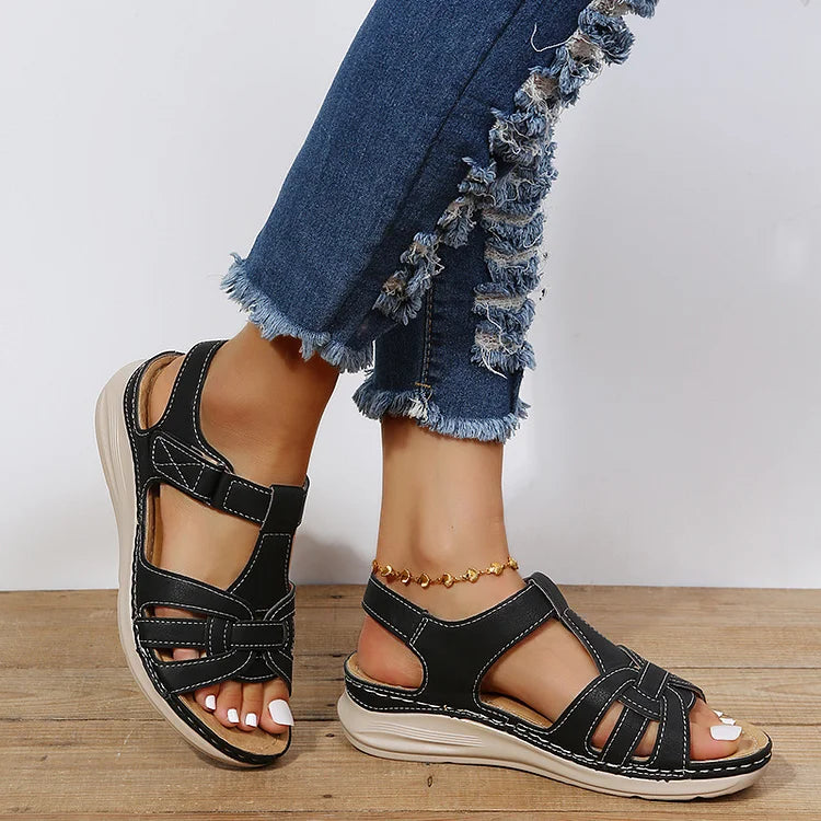 Rosenau™ | Orthopädische Leder-Sandalen im Vintage-Stil