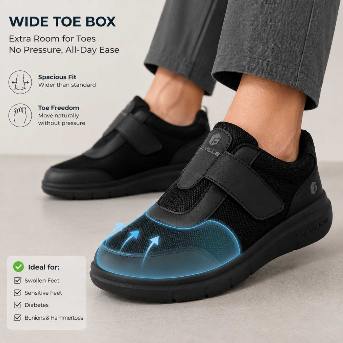 Hannah | Diabetic Orthopaedic Walking Shoes