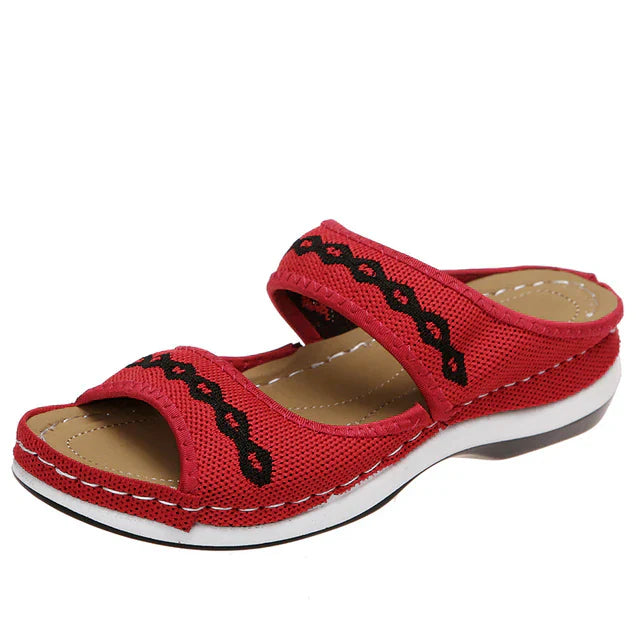 RosenauShoes™ - Orthopädische Sandalen aus Leder zur Unterstützung des Fußgewölbes
