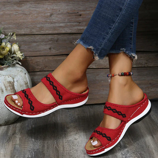 RosenauShoes™ - Orthopädische Fußbett-Sandalen