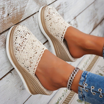Hannah | Espadrille Wedge Sandals
