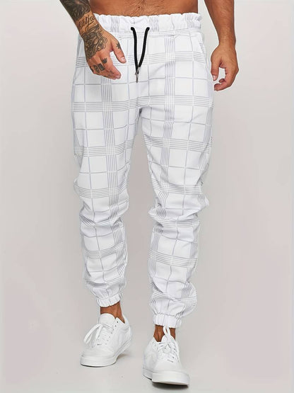 Elian | Modern Checked Jogger Pants