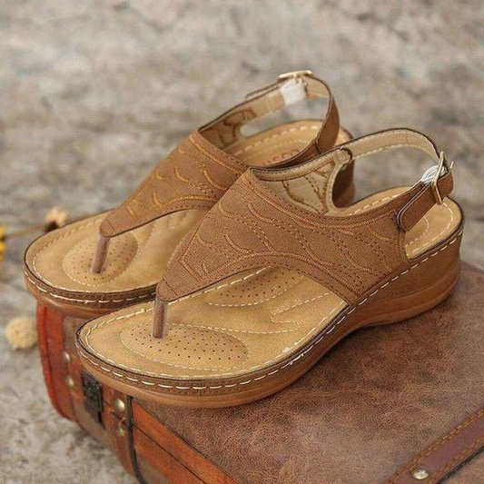 Rosenau™ | Orthopädische Leder-Sandalen zum Gehen