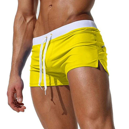 Justin | Quick-Dry Adjustable Swim Shorts