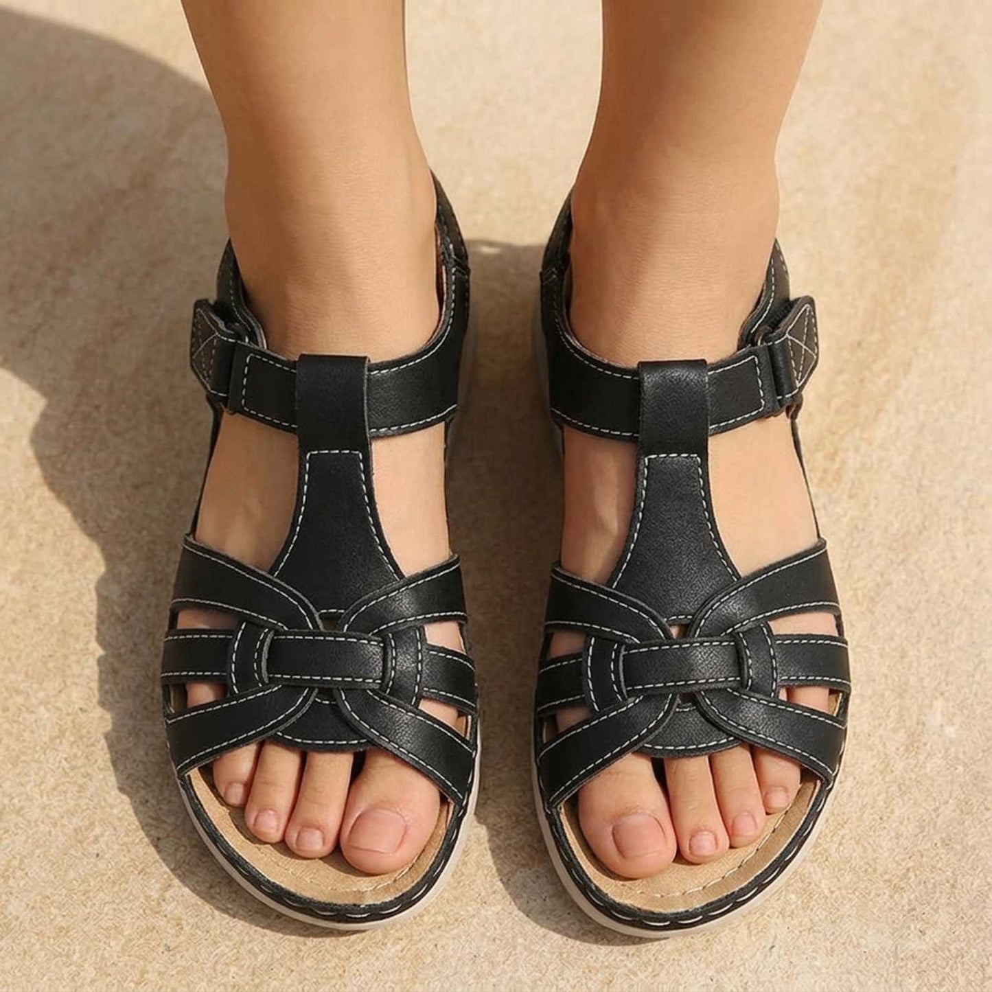 Rosenau™ | Orthopädische Leder Sandalen