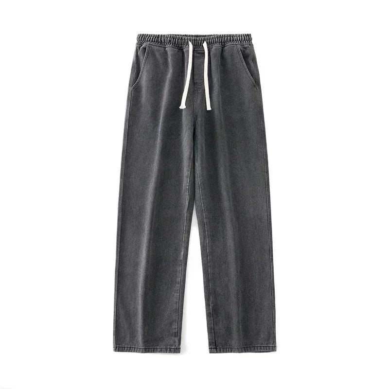 Rowan | Relaxed Wide-Leg Denim Jeans for Men
