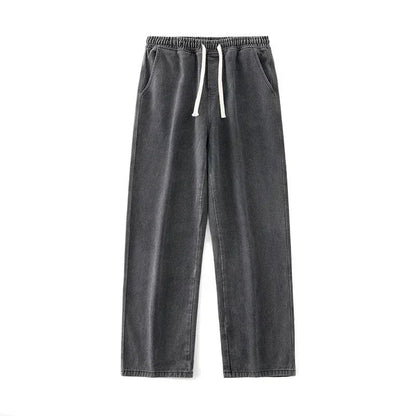 Rowan | Relaxed Wide-Leg Denim Jeans for Men