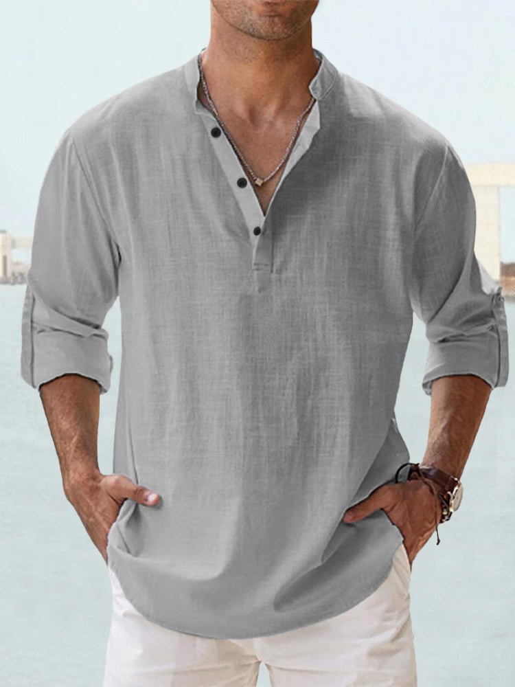 Robert | Relaxed Linen Blend Shirt
