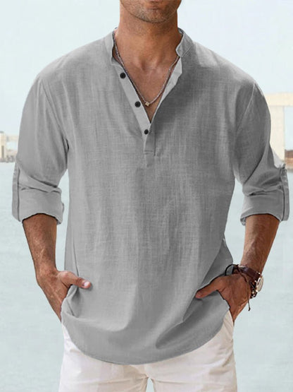 Robert | Relaxed Linen Blend Shirt