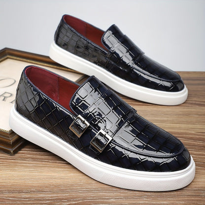 Thomas | Textured Slip-On Casual Loafers