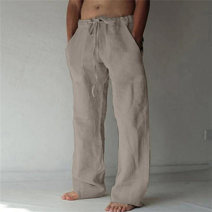 Austin | Lightweight Relaxed Linen Trousers