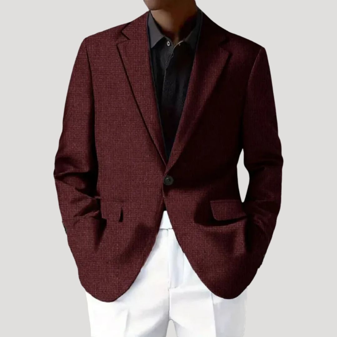 Richard | Men’s Textured Tailored Casual Blazer
