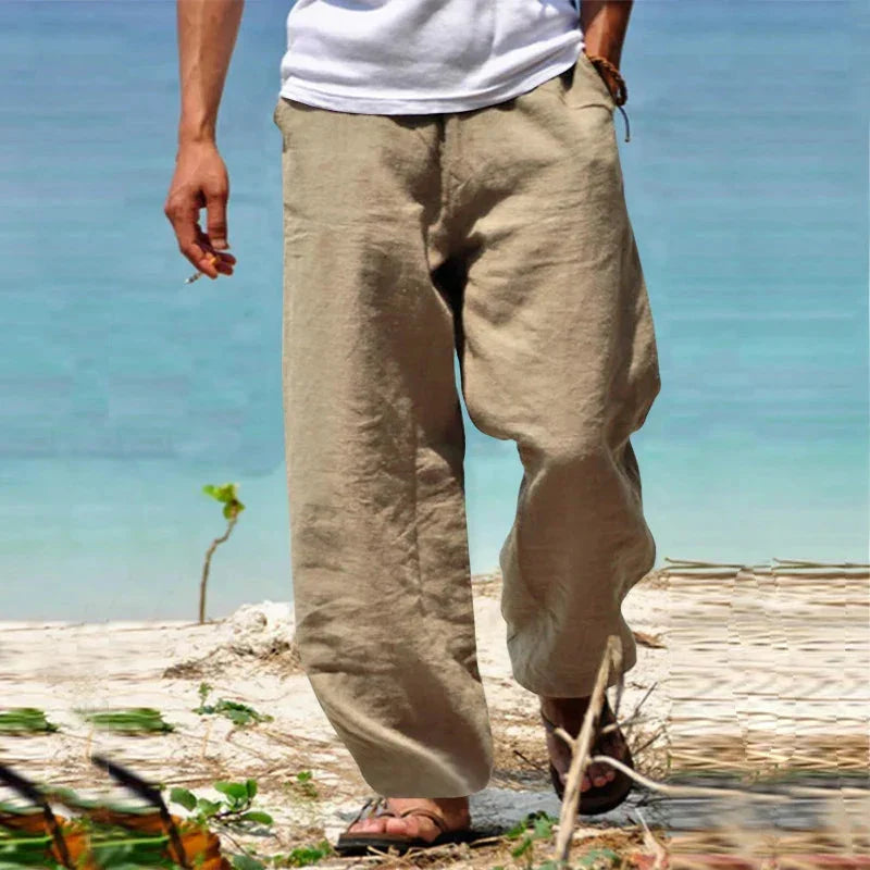Calvin | Lightweight Relaxed Classic Linen Pant