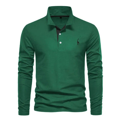 Richard | Refined Cotton Polo Shirt Casual Style for Men