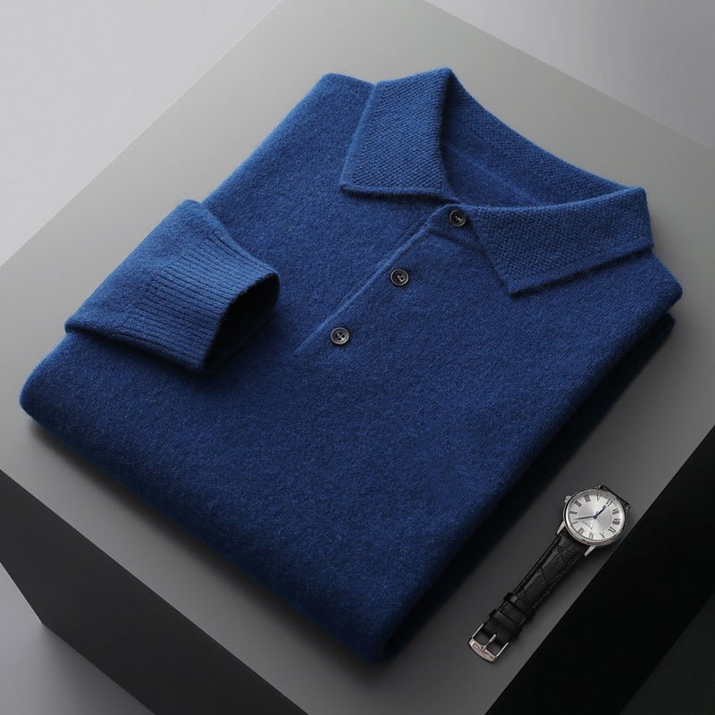 Rowan | Luxurious Cashmere Polo Shirt