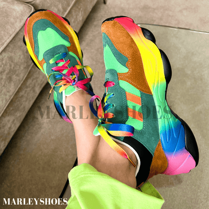 Hannah | Orthopaedic Rainbow Shoes