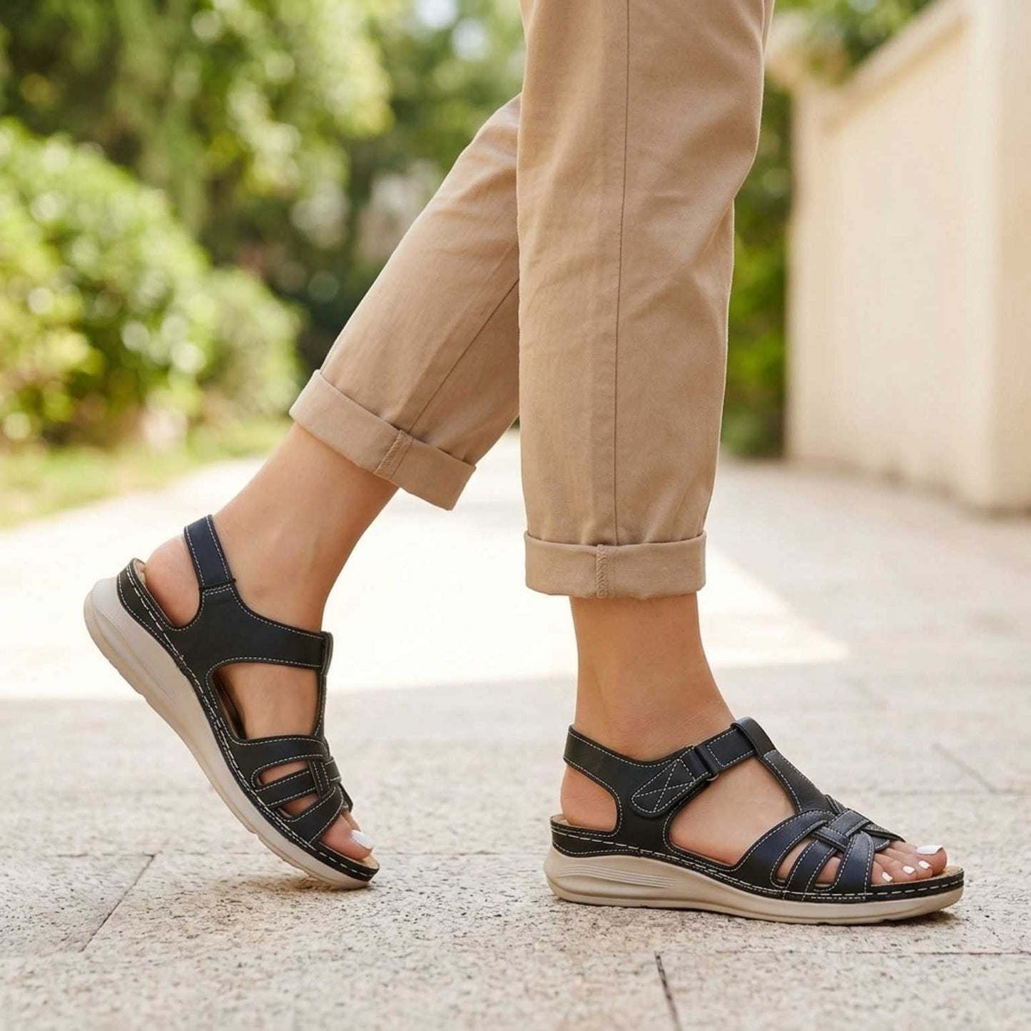 Rosenau™ | Orthopädische Leder Sandalen