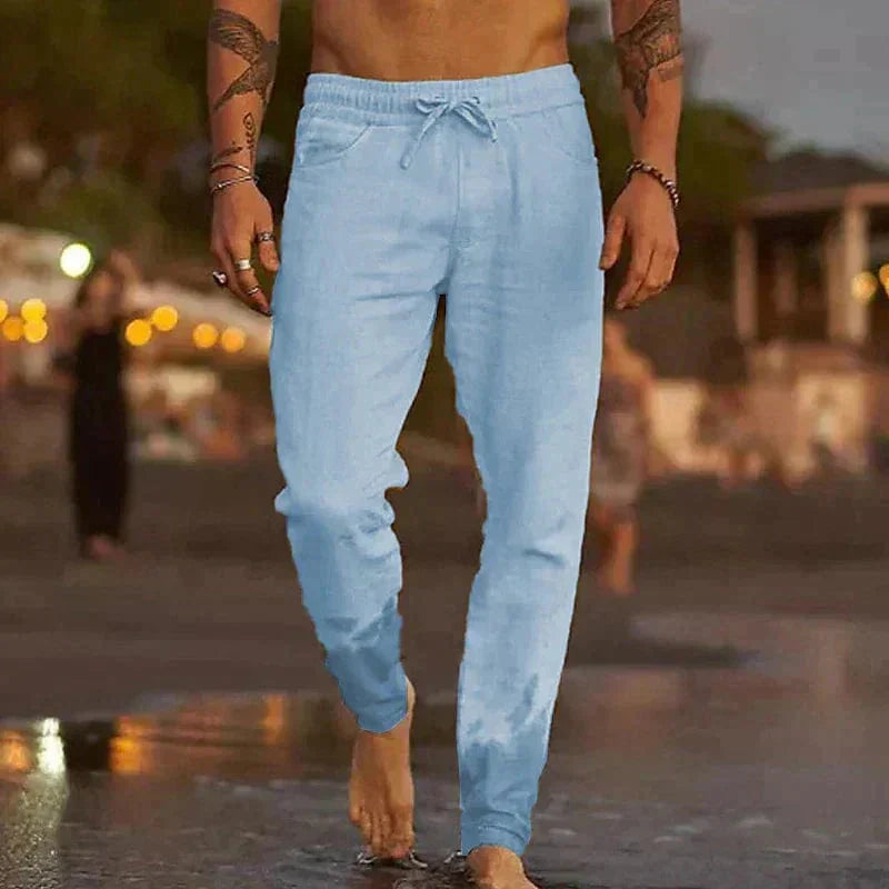 Austin | Comfortable Summer Style Casual Linen Pants