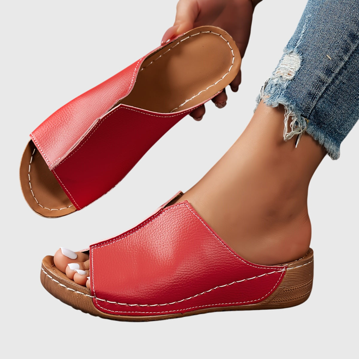 Rosenau™ | Damen Flache Sandalen