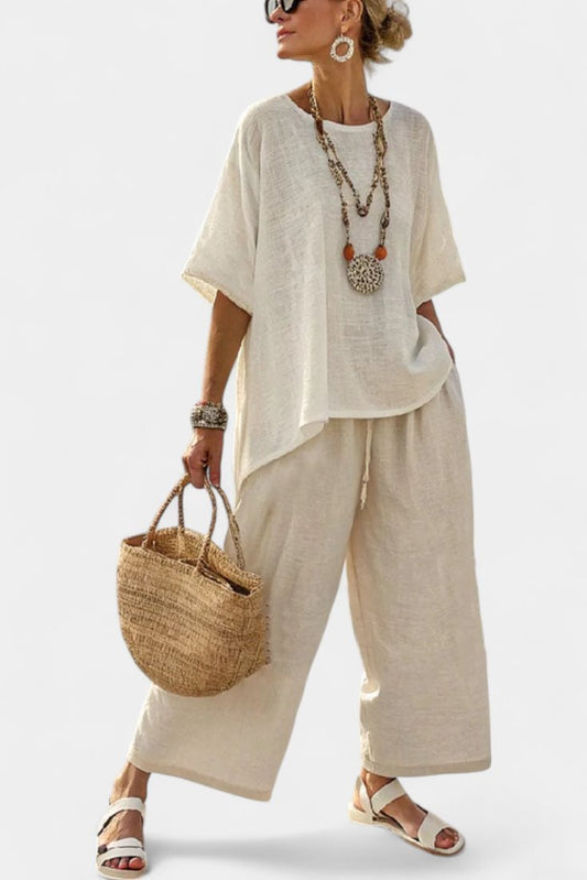 Marley | Comfortable Linen Two-Piece Set