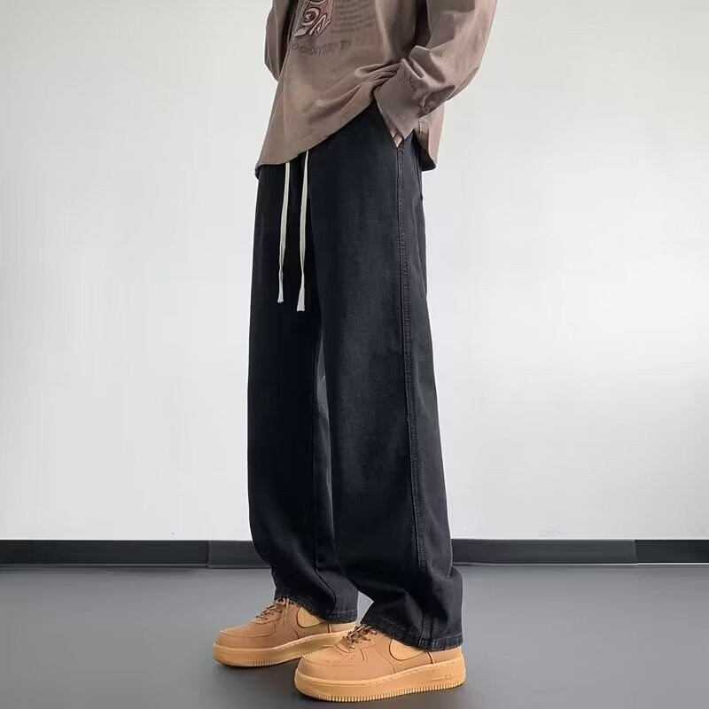 Rowan | Relaxed Wide-Leg Denim Jeans for Men