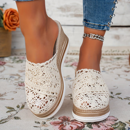 Hannah | Espadrille Wedge Sandals