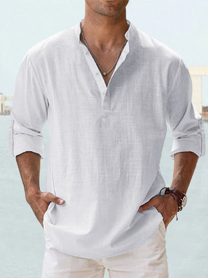 Robert | Relaxed Linen Blend Shirt