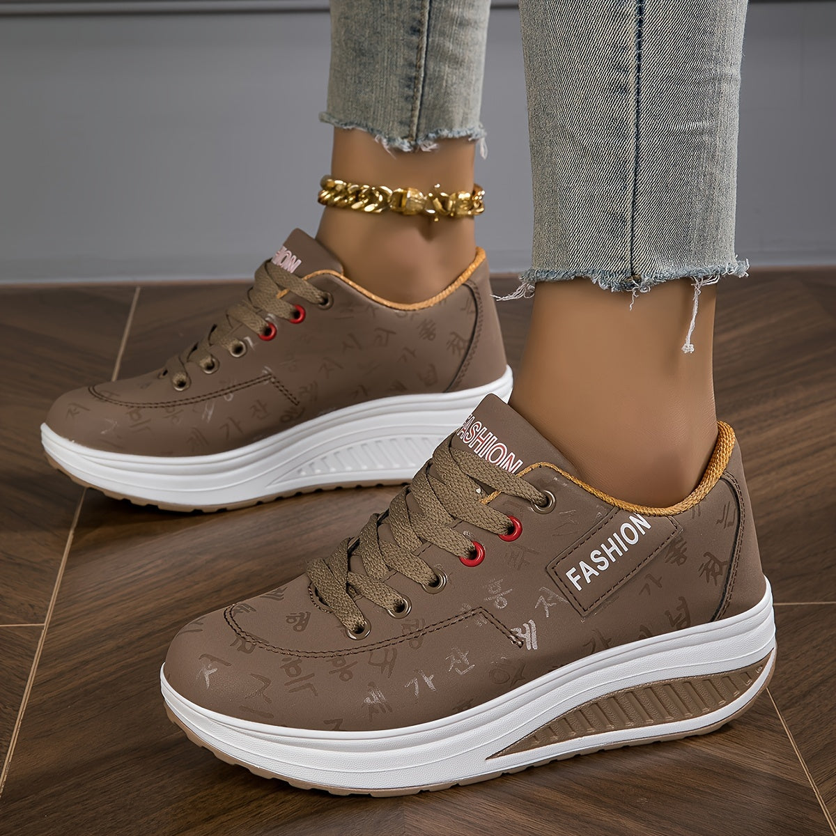 Hannah | Orthopaedic Thick Sole Shoes