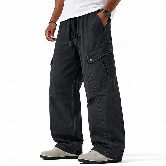 Tobias | Modern Utility Wide-Leg Cargo Pants