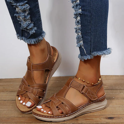 Rosenau™ | Orthopädische Ledersandalen im Vintage-Stil