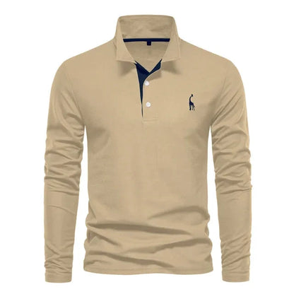 Richard | Refined Cotton Polo Shirt Casual Style for Men
