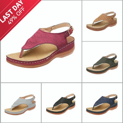 Rosenau™ | Orthopädische Leder-Sandalen zum Gehen