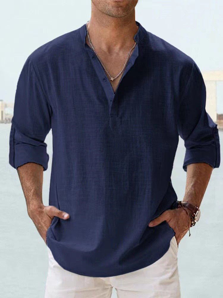 Robert | Relaxed Linen Blend Shirt