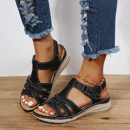 Rosenau™ | Orthopädische Leder-Sandalen im Vintage-Stil