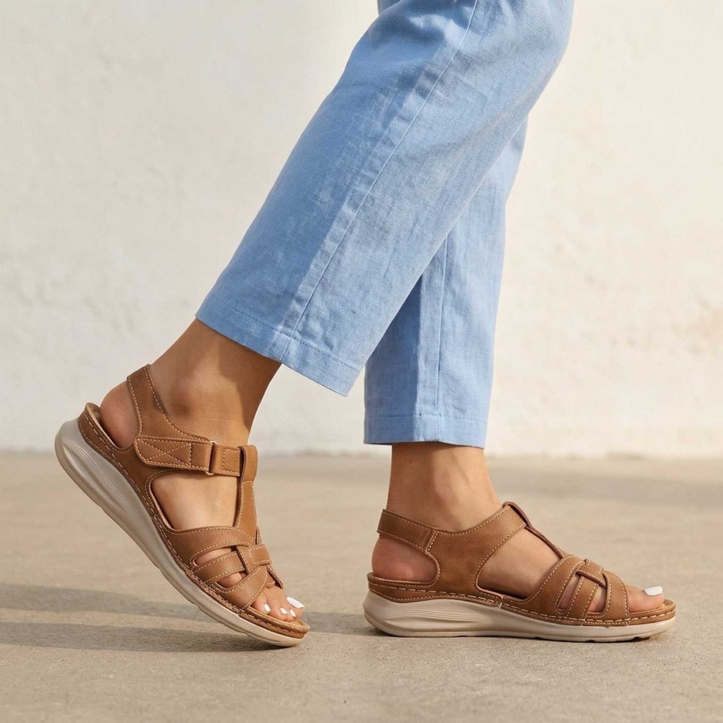 Rosenau™ | Orthopädische Leder Sandalen