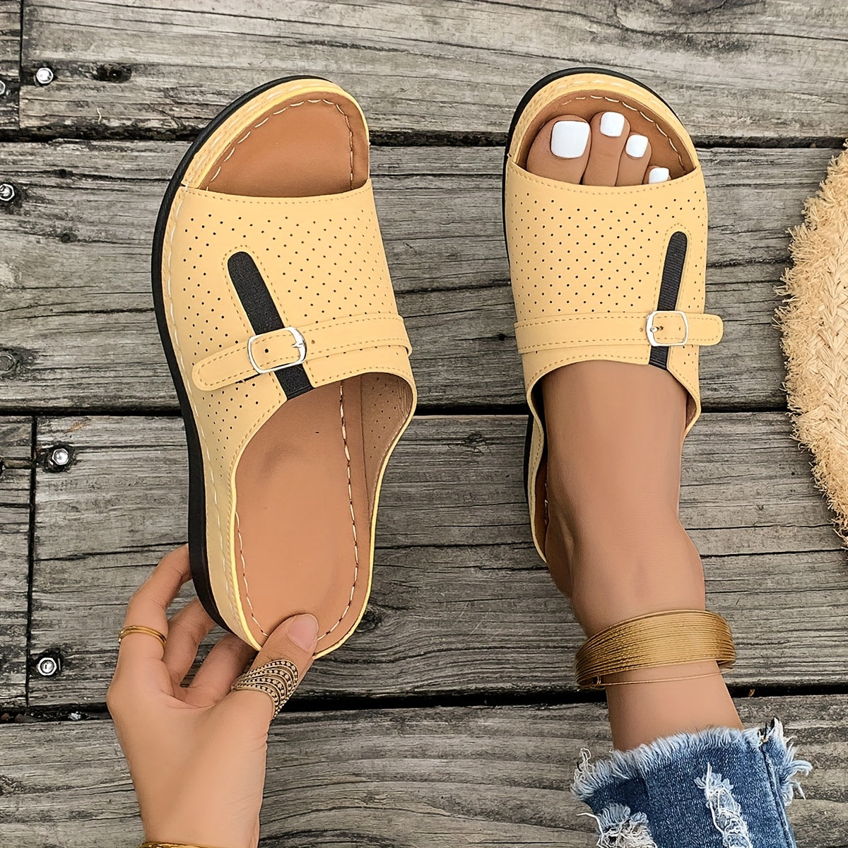 Rosenau™ | Orthopädische Wedge Sandalen