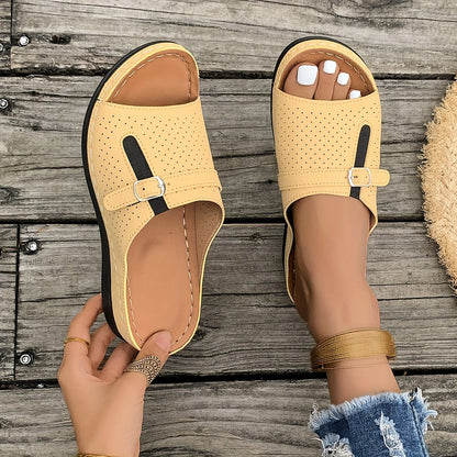 Hannah™ | Orthopedic Wedge Sandals