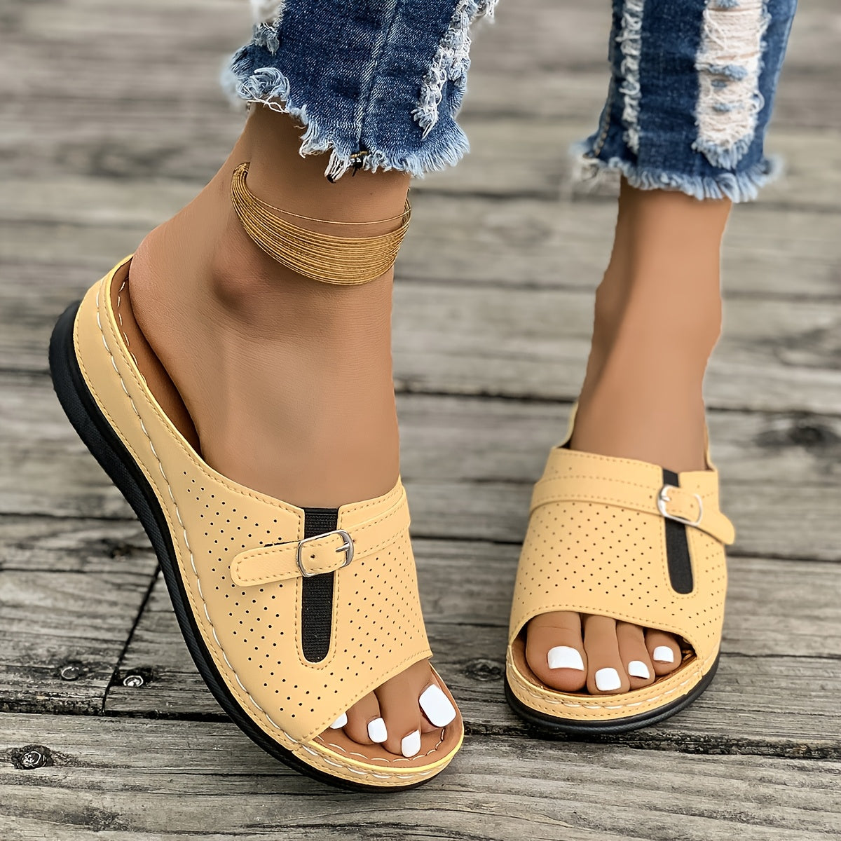 Rosenau™ | Orthopädische Wedge Sandalen
